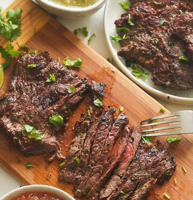 Marinated Grill Skirt Steak