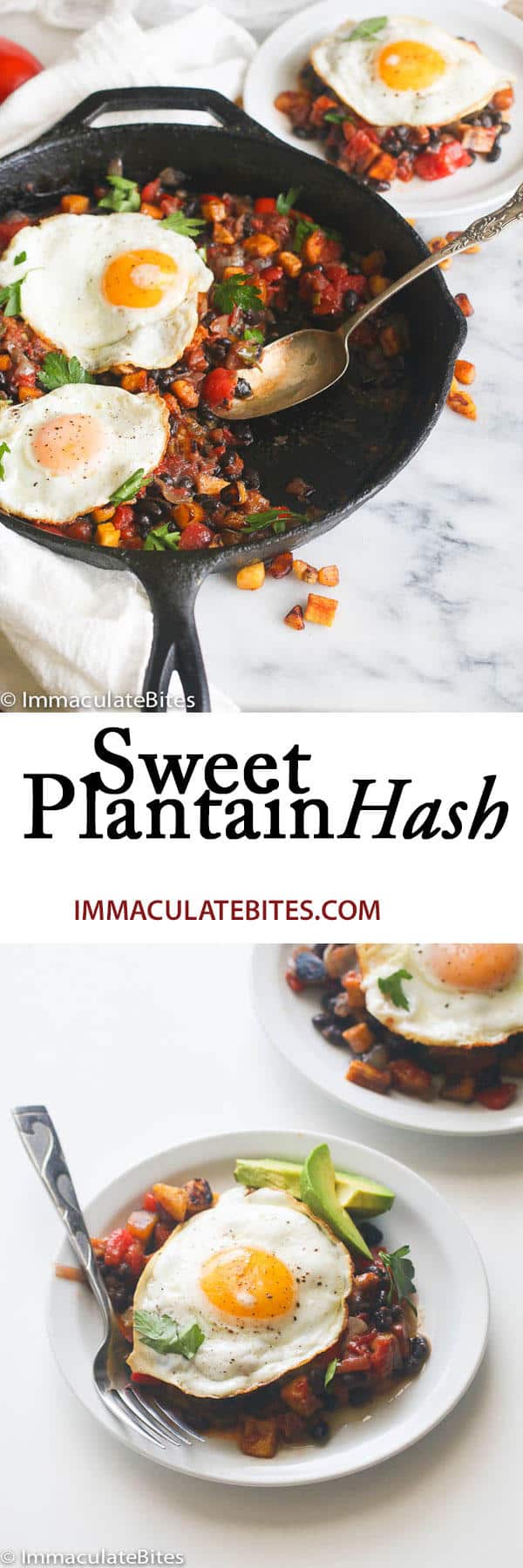 Sweet Plantain Hash