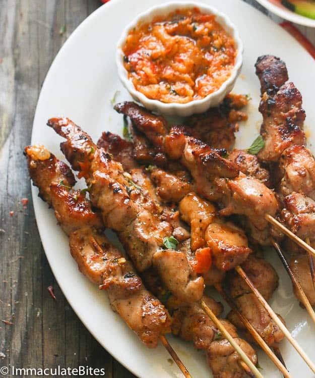 Peri Peri Chicken Skewers