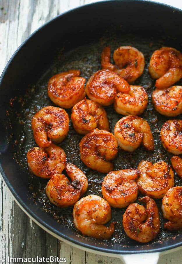 Blackened Shrimp and Pasta