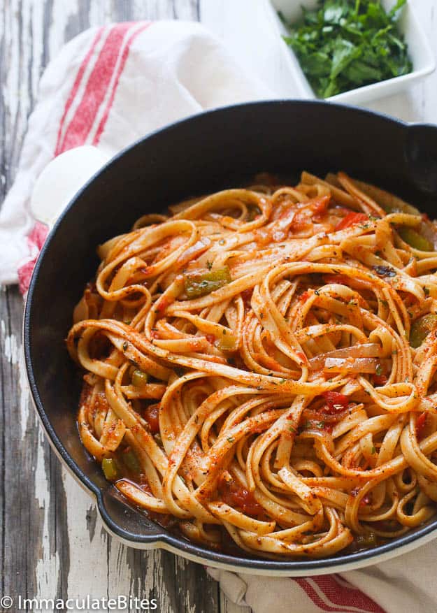 Blackened Shrimp and Pasta