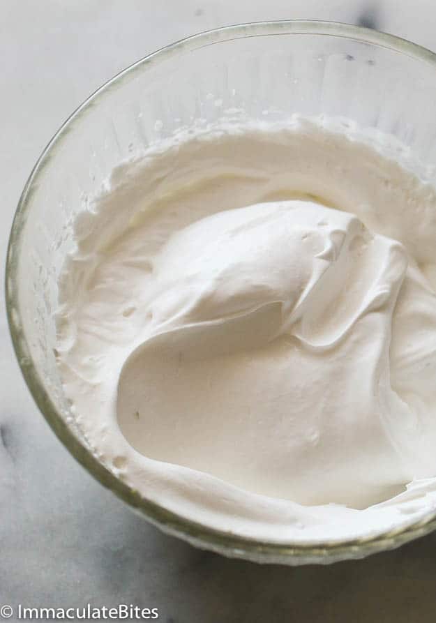 Coconut whipped Cream