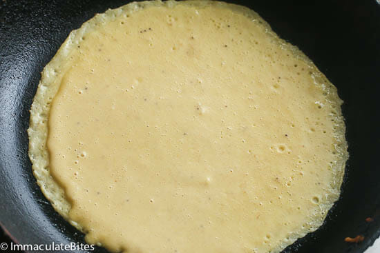 Plantain pancake
