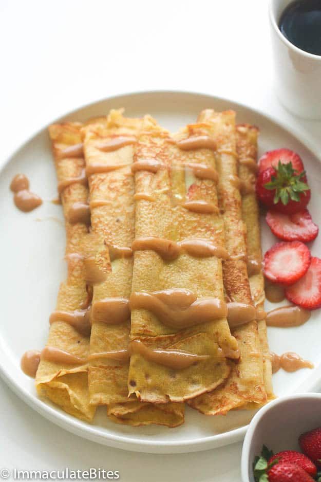 Plantain pancakes shop