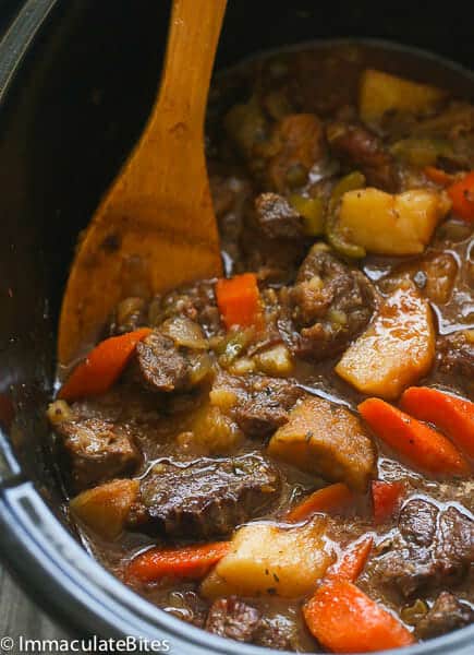 Slow Cooker Jamaican beef stew