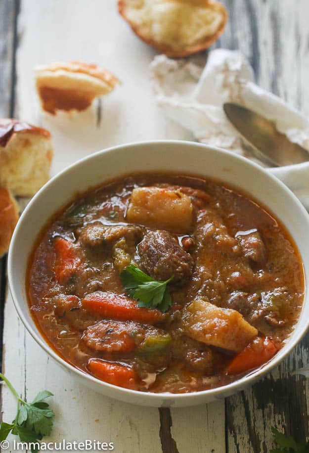 Slow Cooker Jamaican beef stew