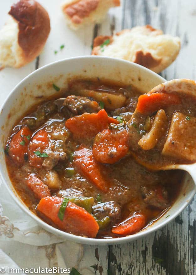 Slow Cooker Jamaican beef stew