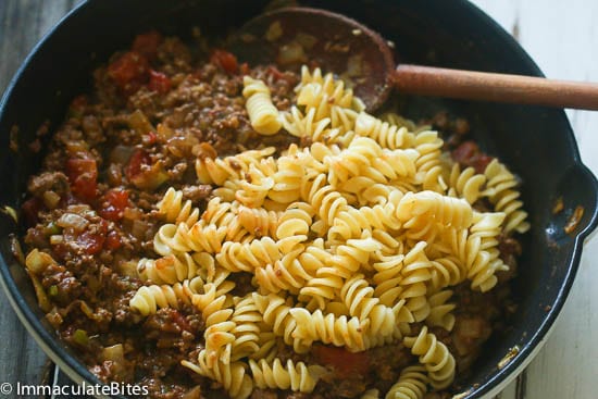 Macaroni beef Casserole