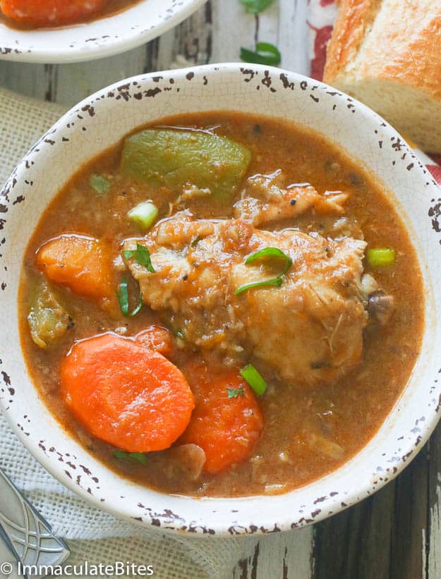 Jamaican Chicken and Pumpkin soup