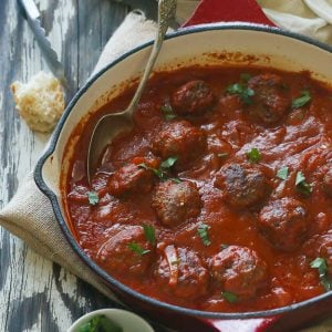 African Meatballs in Tomato Sauce