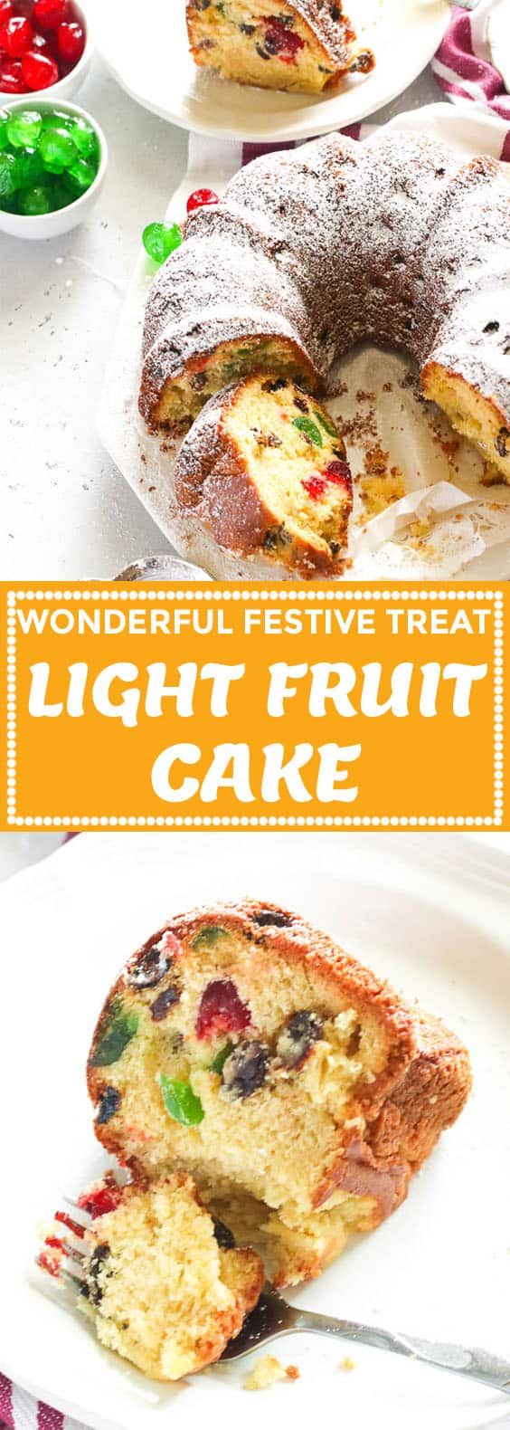 Light Fruit Cake