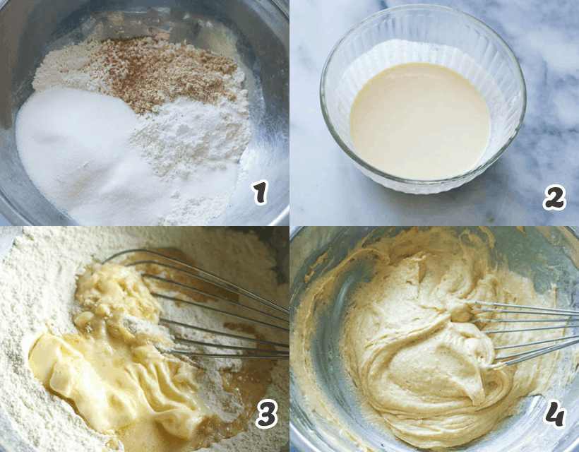 Pineapple Cake Batter