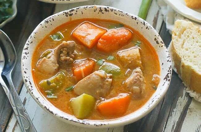 Jamaican Chicken and Pumpkin Soup