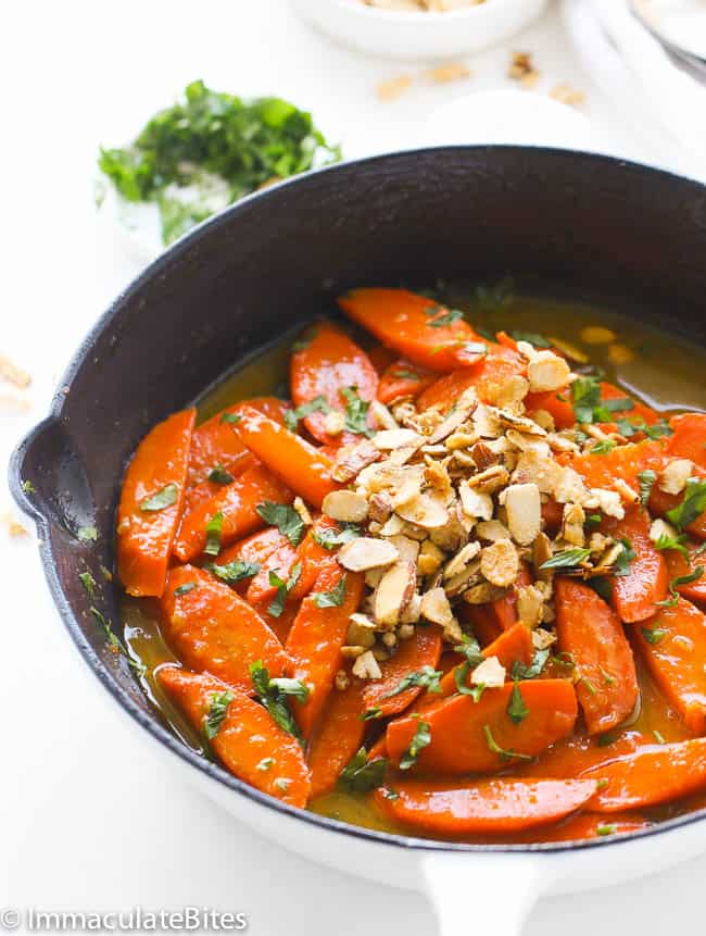 Pineapple Ginger-Glazed Carrots