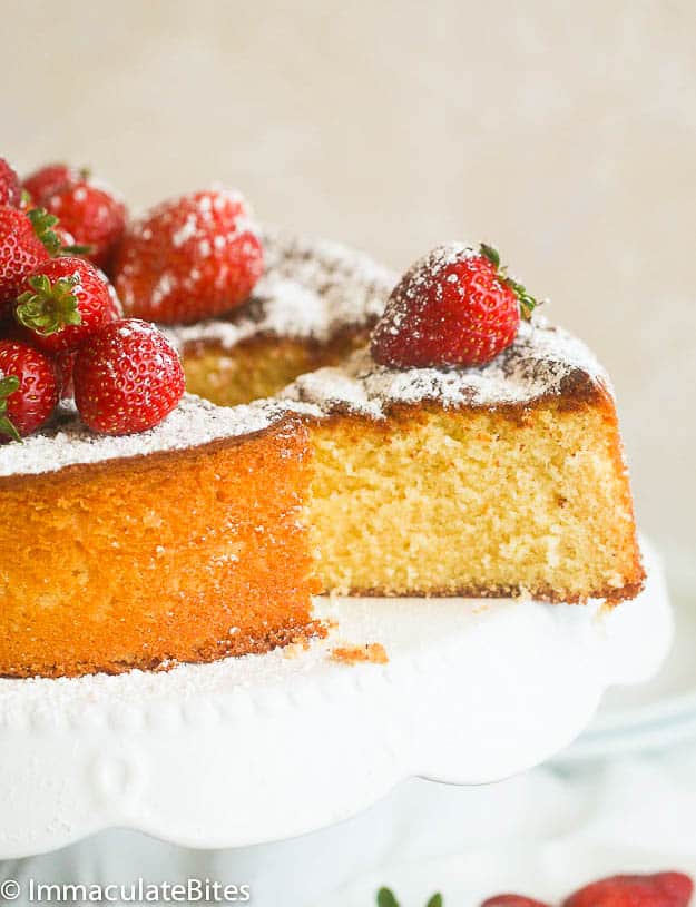 Serving up a delectable slice of Condensed Milk Cake