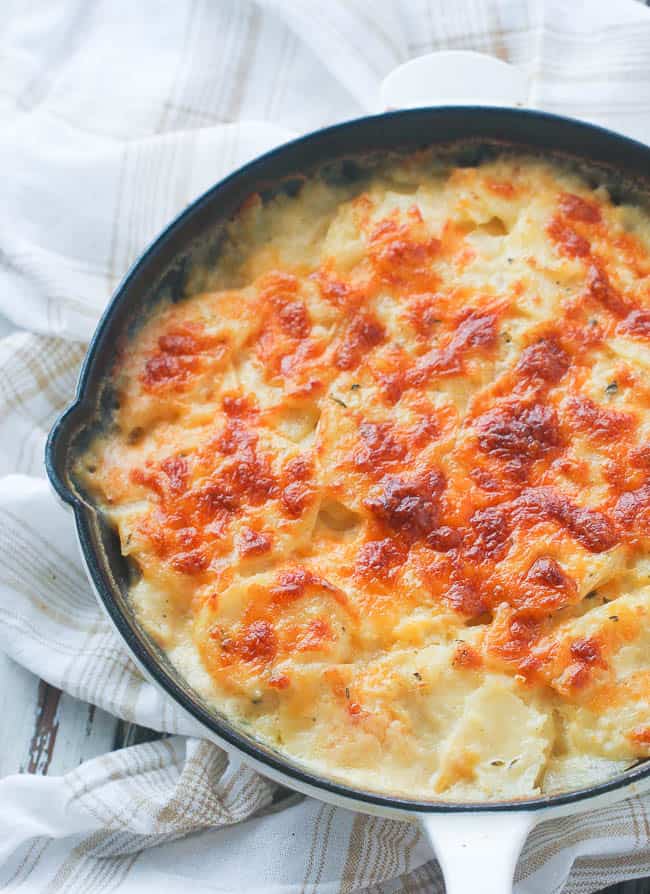 Bacon Scalloped Potatoes - Immaculate Bites