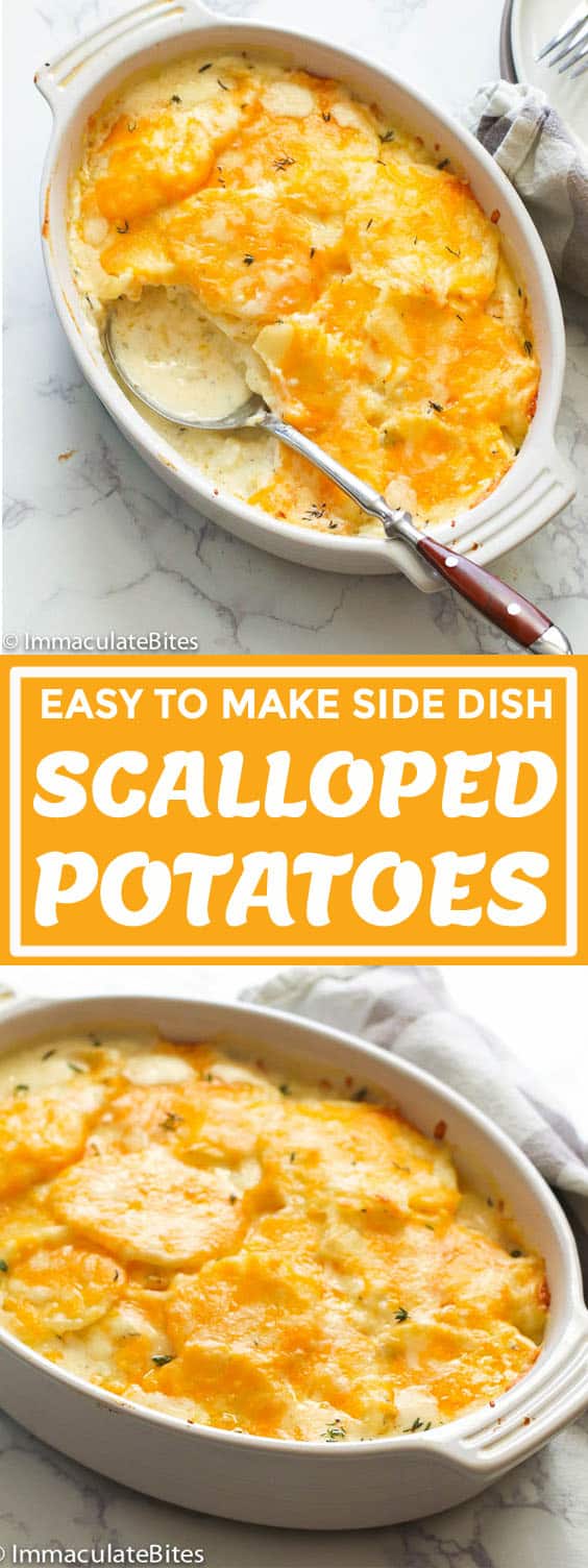 Scalloped Potatoes - Immaculate Bites