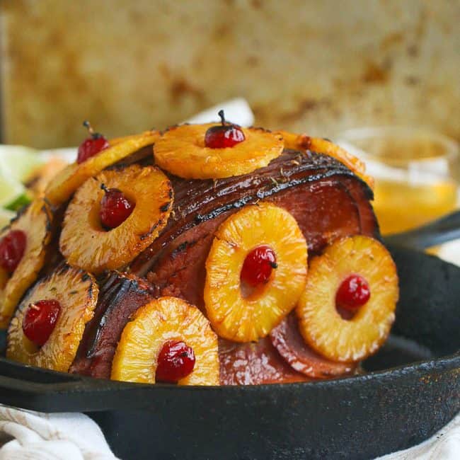 Pineapple Honey Baked Ham