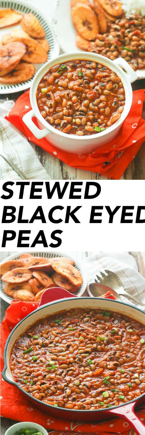 Stewed-Blacked EYED -peas