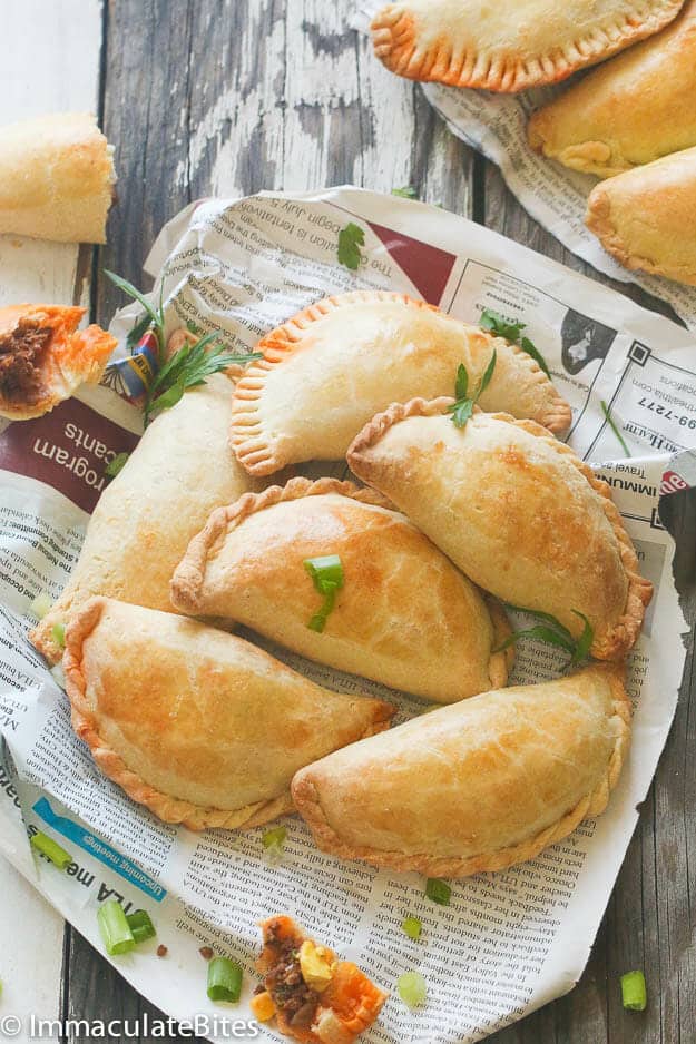 African Meat Pie (Beef Empanada)