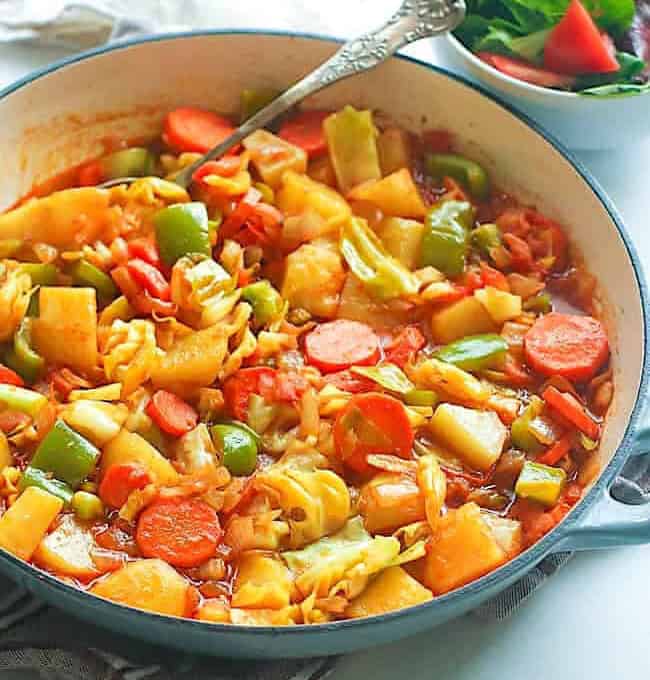 Healthy and delicious Ethiopian cabbage for a spicy twist on a classic