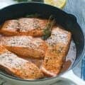 Orange Honey Glazed Salmon