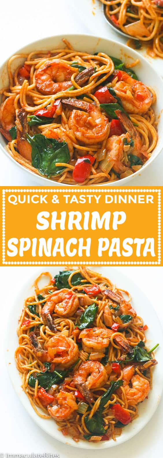 Shrimp Spinach Pasta