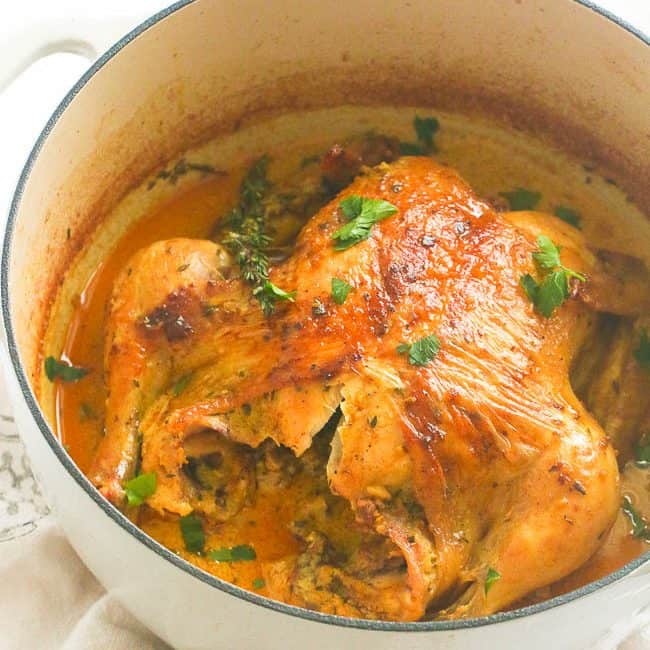 Braised Chicken in Coconut Milk