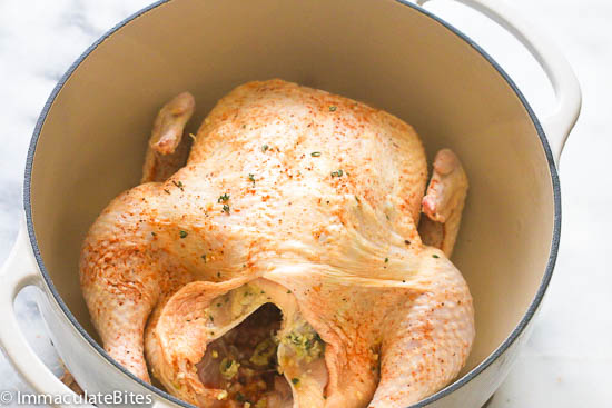 Whole Chicken Braised in Coconut mIlk