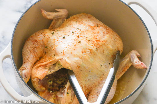 Whole Chicken Braised in Coconut mIlk