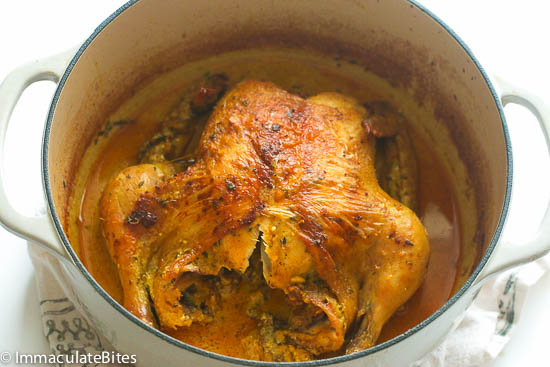 Braised chicken in coconut milk