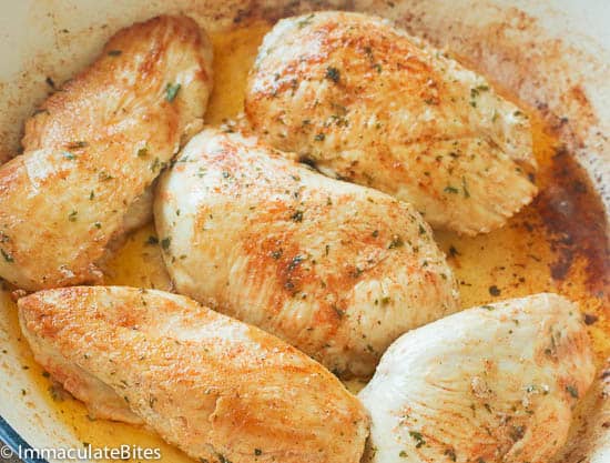 Creamy Lemon Garlic Boneless Chicken Breast