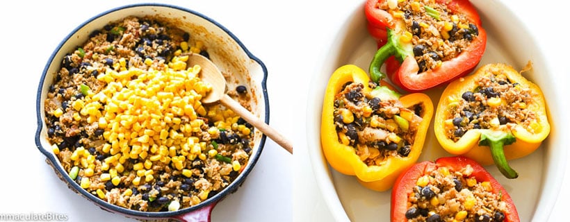 Quinoa Stuffed Bell Pepper