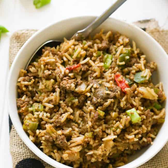 dirty rice recipe.2 - immaculatebites