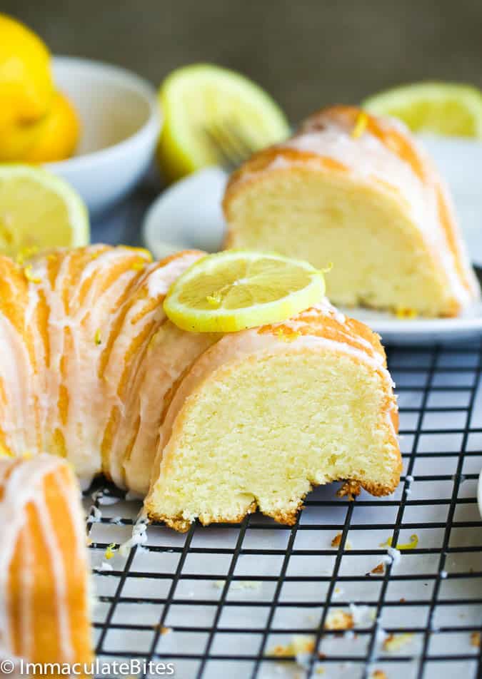 Lemon Sour Cream Pound Cake for a refreshing summer treat