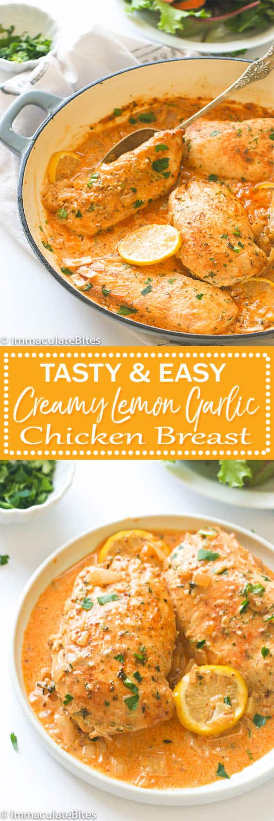 creamy lemon garlic chicken breast