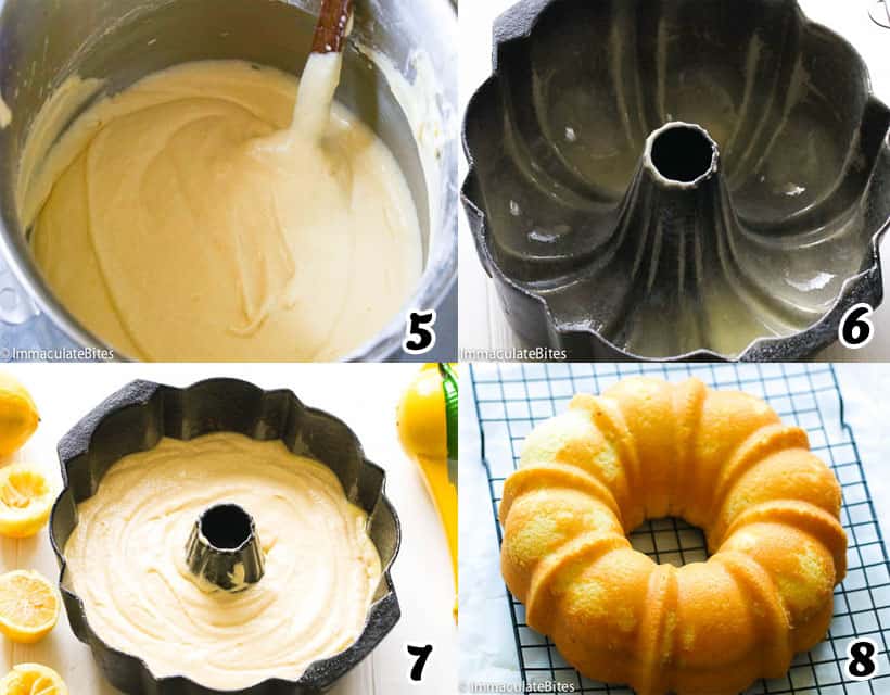 How to Make Lemon Sour Cream Pound Cake