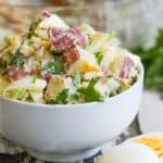 Red Potato Salad for the perfect cold picnic recipe