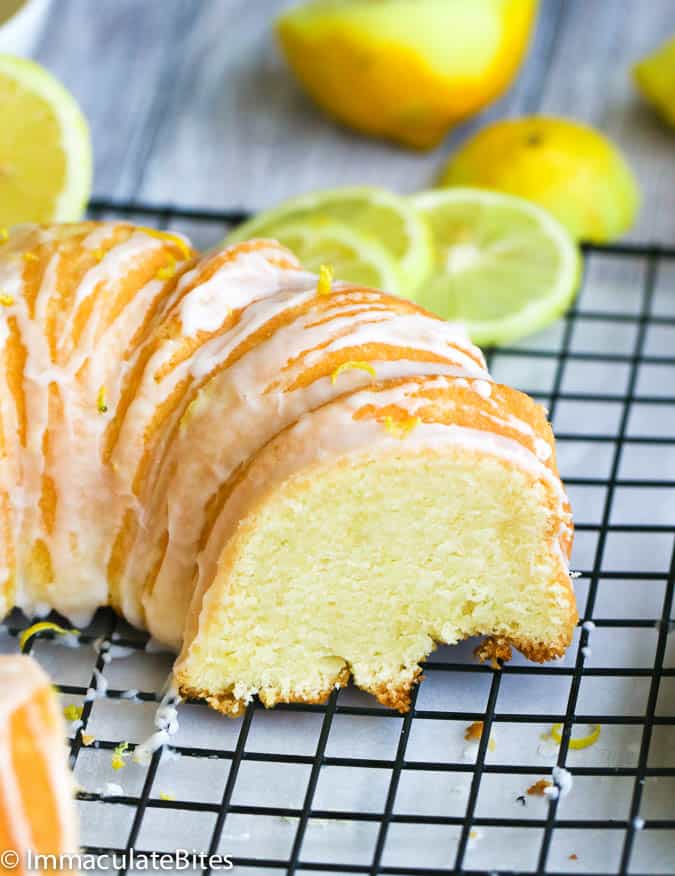 Lemon Sour Cream Pound Cake