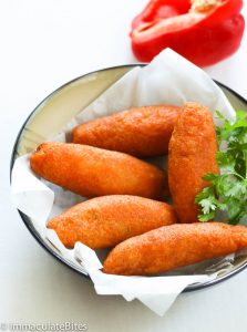 Fresh deep-fried alcapurrias for a Caribbean treat