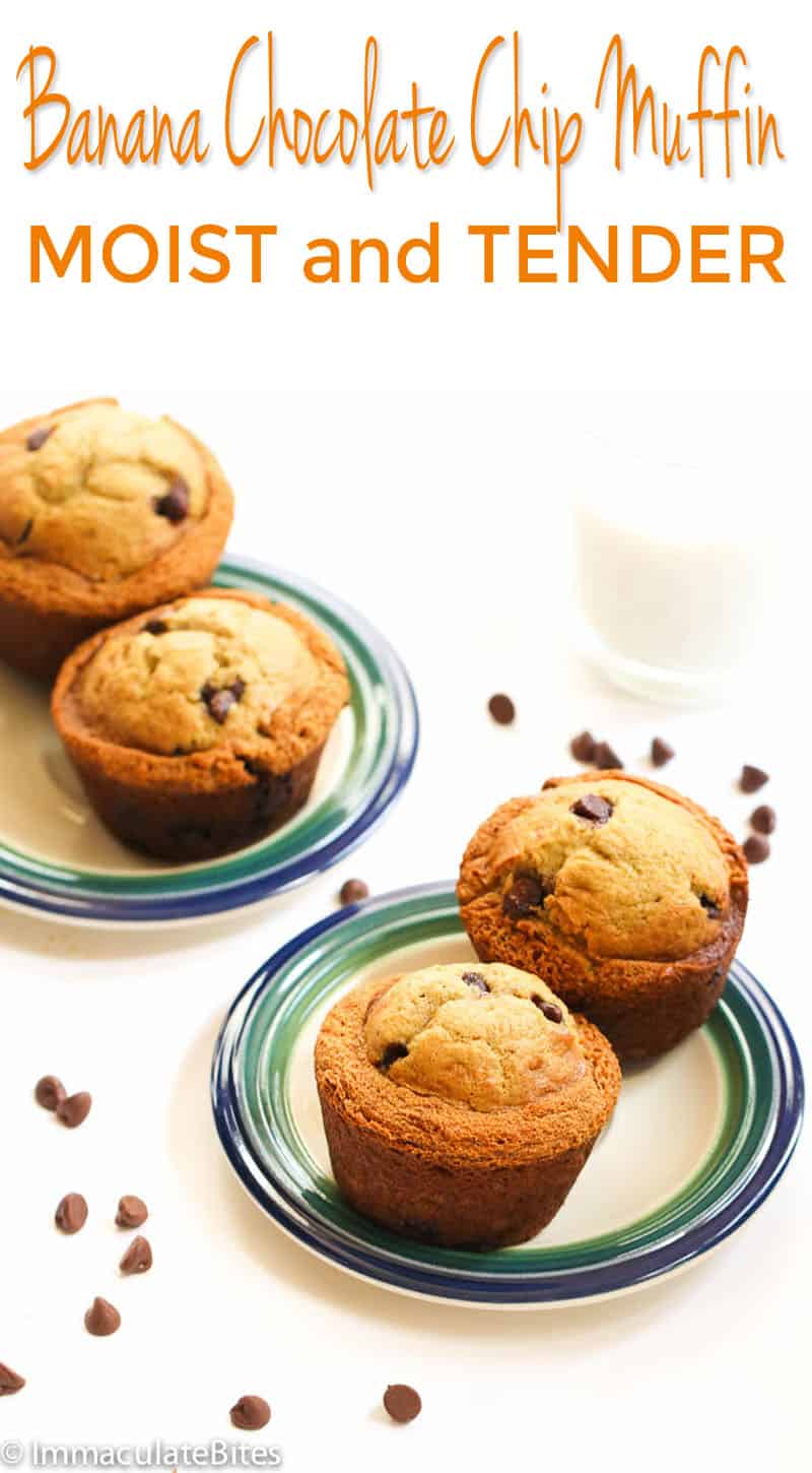 banana chocolate chip muffin