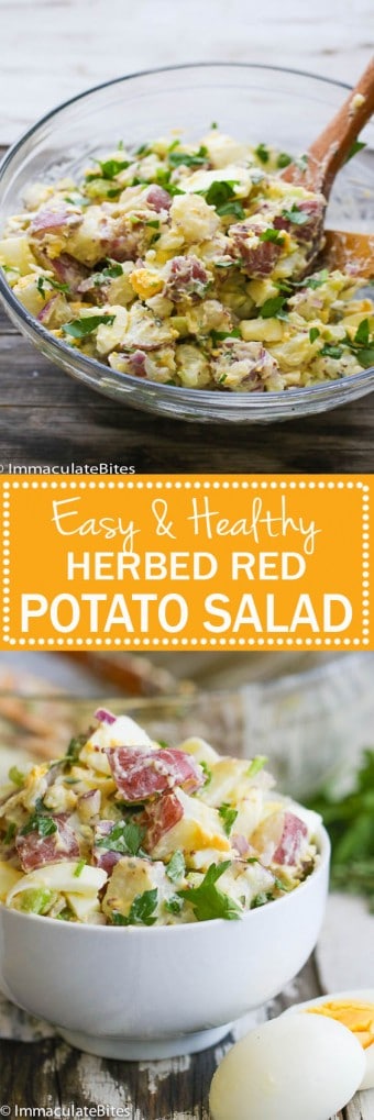 Red Potato Salad - Immaculate Bites