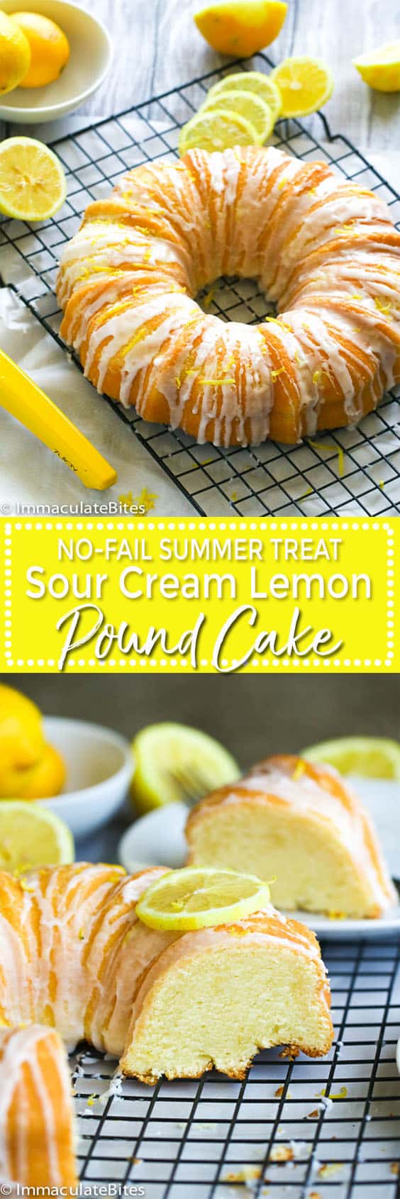 sour cream lemon pound cake