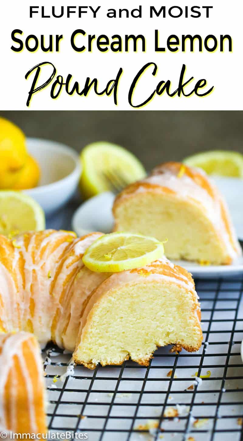sour cream lemon pound cake
