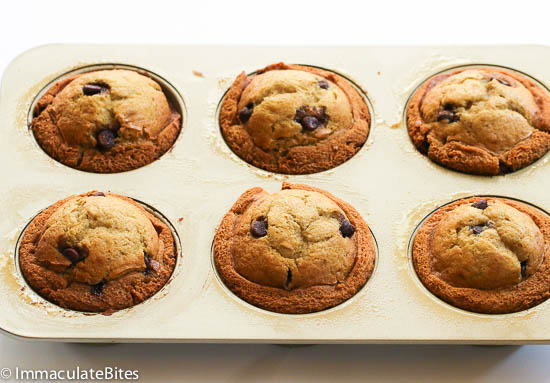 Banana Chocolate Chip Muffin