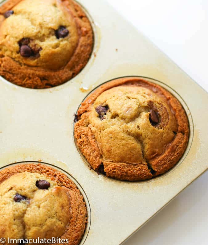 Banana Chocolate Chip Muffin