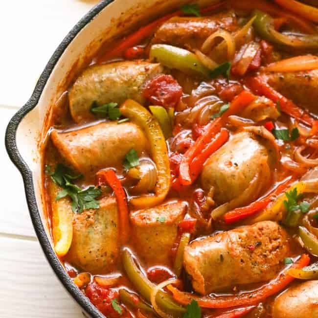 Sausage and Peppers