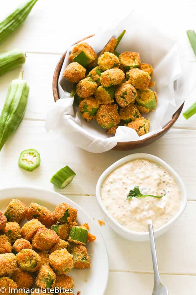 The Best Fried Okra (easy too) - Southern Bite