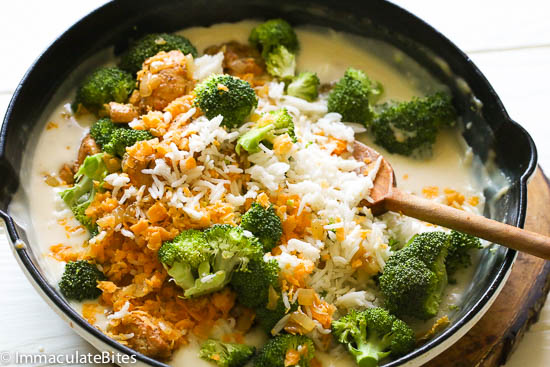 Chicken  Broccoli Rice Casserole