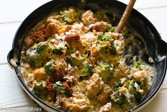 Chicken  Broccoli Rice Casserole